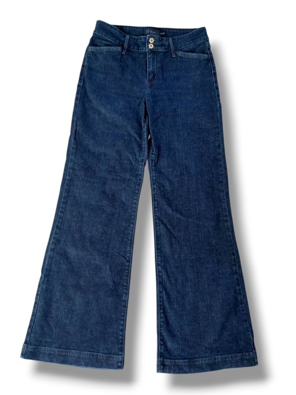 Levi's Jeans Womens Demi Curve Classic Trousers Dark Indigo Midrise Size 6 30x32